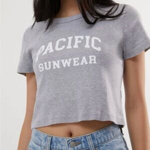 PacSun Pacific Sunwear Cropped Baby Tee